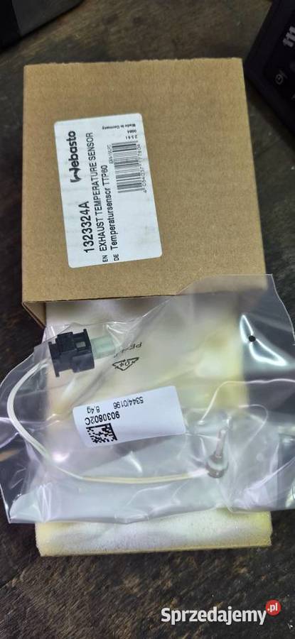Nowy Czujnik temperatury spalin Webasto thermo Części samochodowe wielkopolskie Komorze Przybysławskie