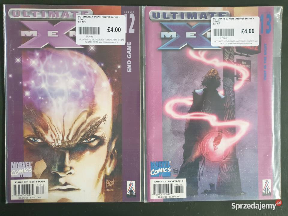 Ultimate XMen zestaw 18 komiksów Marvel USA Kultura i Rozrywka Gdynia