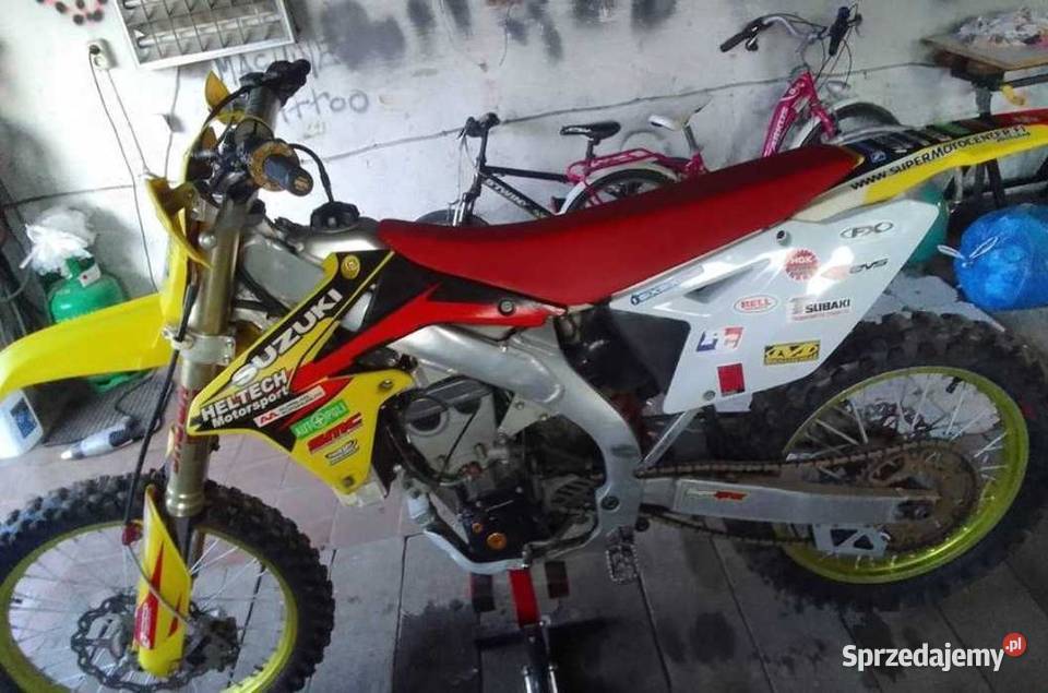 Suzuki RMZ 450 2010 USZKODZONY cross Łyszkowice sprzedam