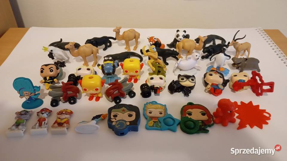 Figurki zabawki z jajek niespodzianek Kinder Plastik  Warszawa