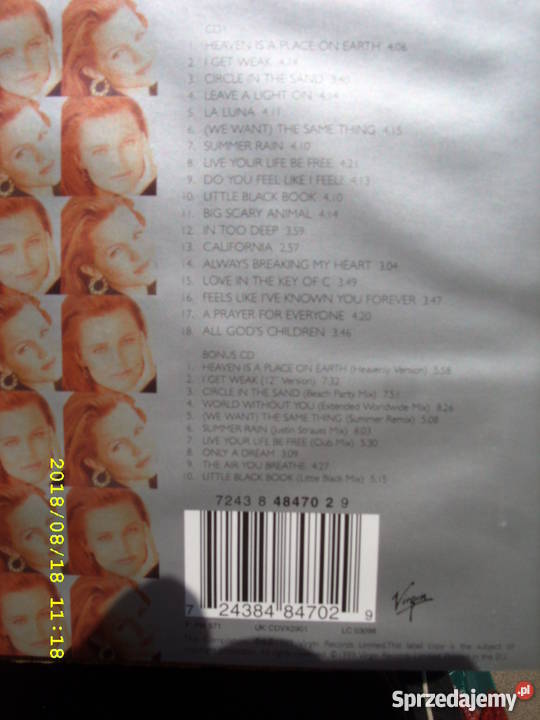 CD rock BELINDA CARLISEA PLACE ON EARTH 2 CD Wołów sprzedam
