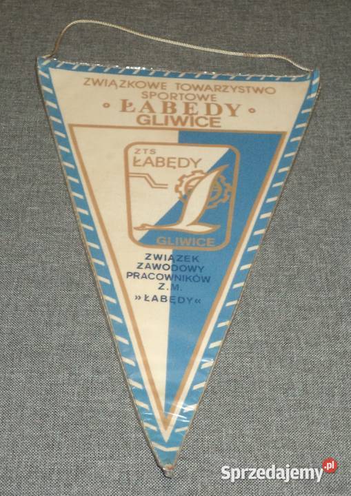 ZTS Łabędy Gliwice ZKS Stal Rzeszów proporczyk śląskie Piekary Śląskie