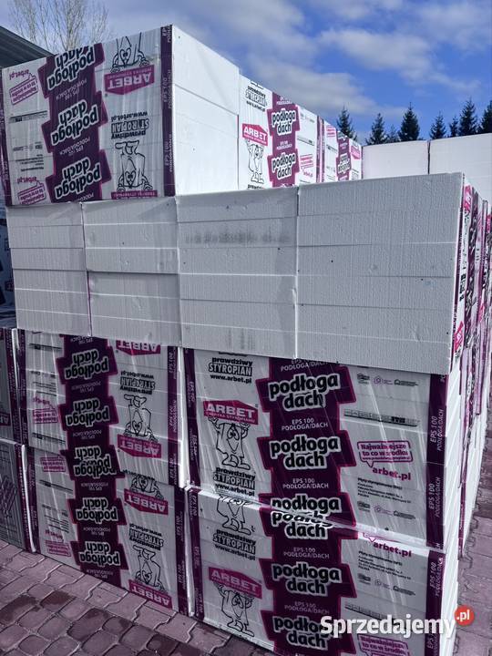 styropian dach podłoga EPS100 Arbet 220 m3 Oleśnica sprzedam