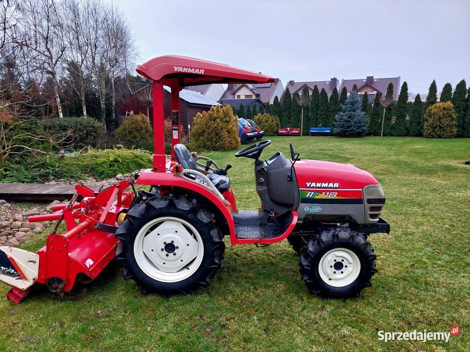 Traktorek Yanmar Af 118 18 4x4 Wspomaganie dolnośląskie Głogów sprzedam