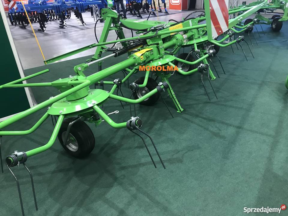 Przetrząsacz karuzelowy 4 wirniki KOWALSKI 53m nieuszkodzony Gniezno