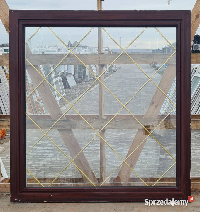 OKNA KacprzaK 144X145 OKNO Używane Plastikowe Okna ścienne Budowa Lublin sprzedam