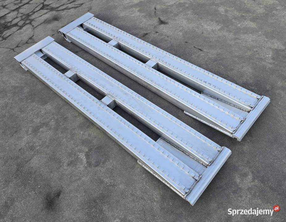 Najazdy aluminiowe 6 tom 2400x380x90mm mocowanie Lubanie sprzedam