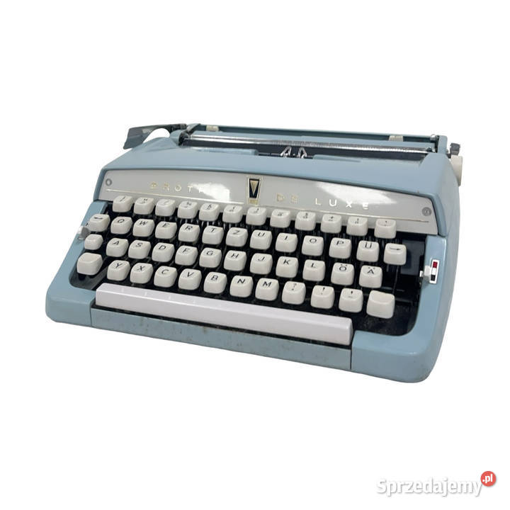 Walizkowa maszyna do pisania Brother De Luxe Antyki mazowieckie sprzedam