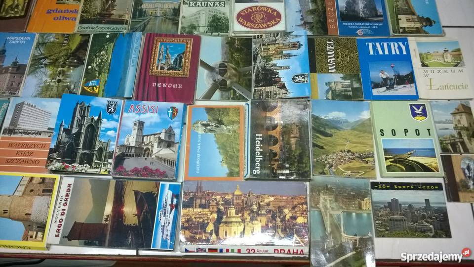 książeczki widokowe pamiątki z wycieczek sprzedam