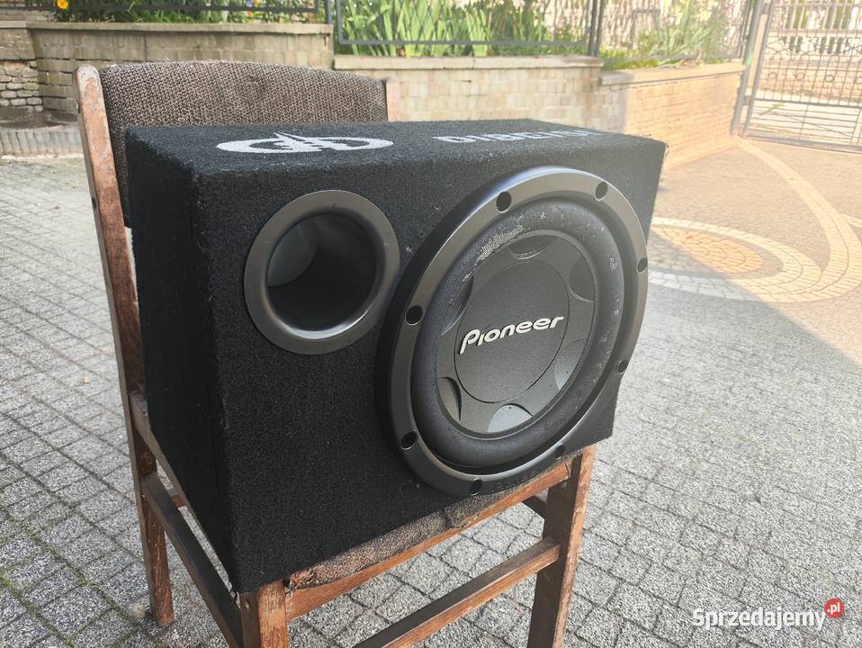 Skrzynia bassowa basowa tuba subwoofer Pioneer Niegowonice
