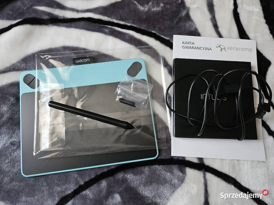 Wacom Intuos Comic S miętowy niebieski pokrowiec Sopot