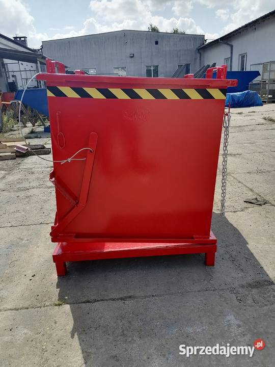Kontener z otwieranym dnem PMDC 1100 L producent Kielce