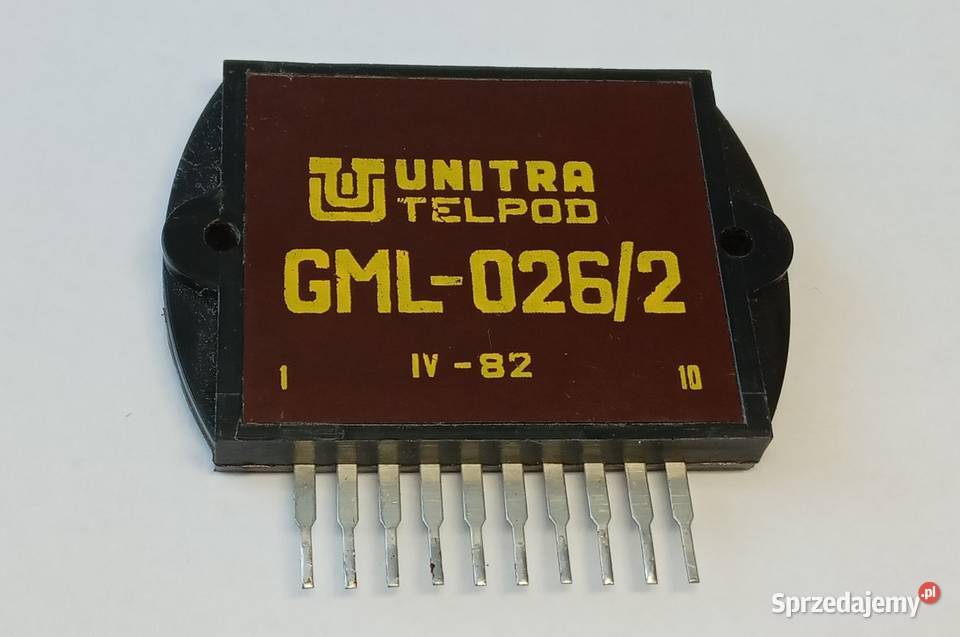 Układ scalony GML0262 Unitra TELPOD