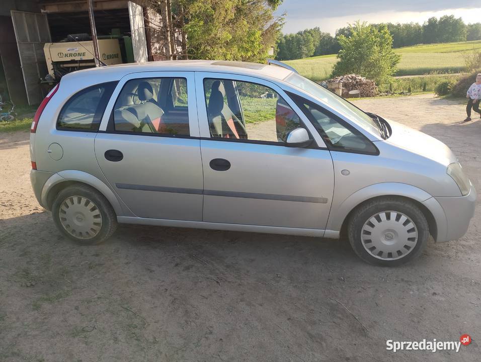 Opel Meriva nieuszkodzony podlaskie Krasnopol