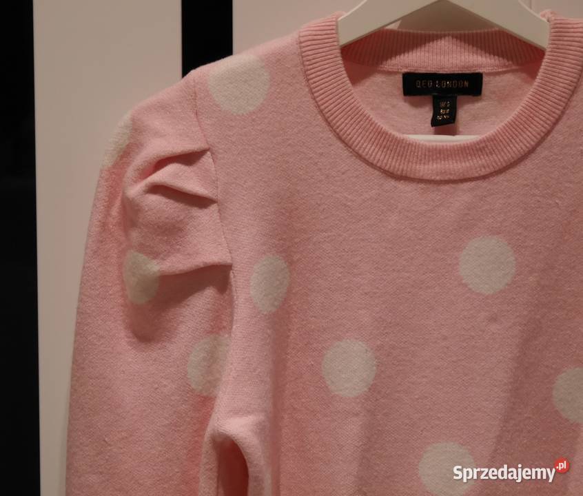 Qed London fajny sweterek bufki 34 XS Wrocław