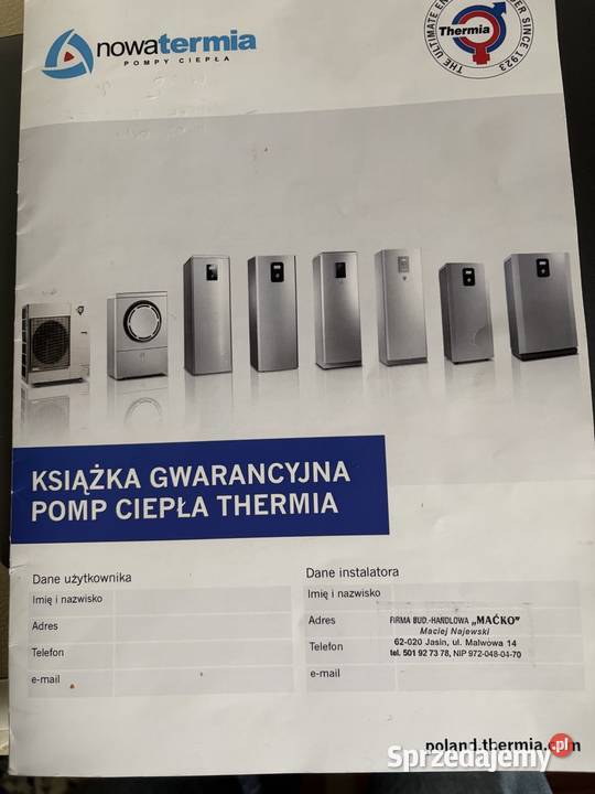 Pompa ciepła Thermia iTec Eco Swarzędz