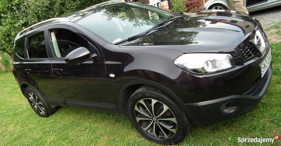 Qashqai 7 osobowy 54000 udokumentowany czarny Qashqai śląskie Jastrzębie-Zdrój