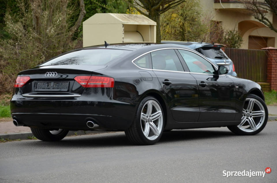 Audi A5 Sportback Opłacone 20TFSI 180 Sline światła do jazdy dziennej sprzedam