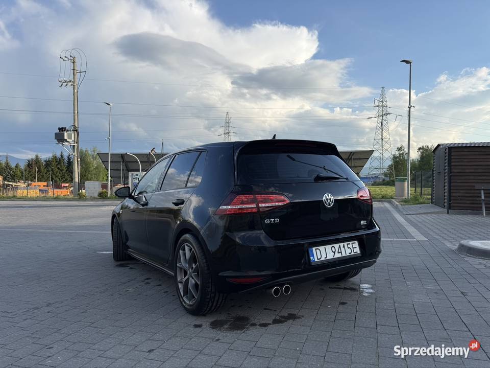 VW Golf 7 GTD niski przebieg zadbany komputer pokładowy Jelenia Góra
