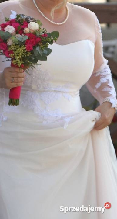 Suknia ślubna w stylu klasycznym elegancka mazowieckie Adamowa Góra