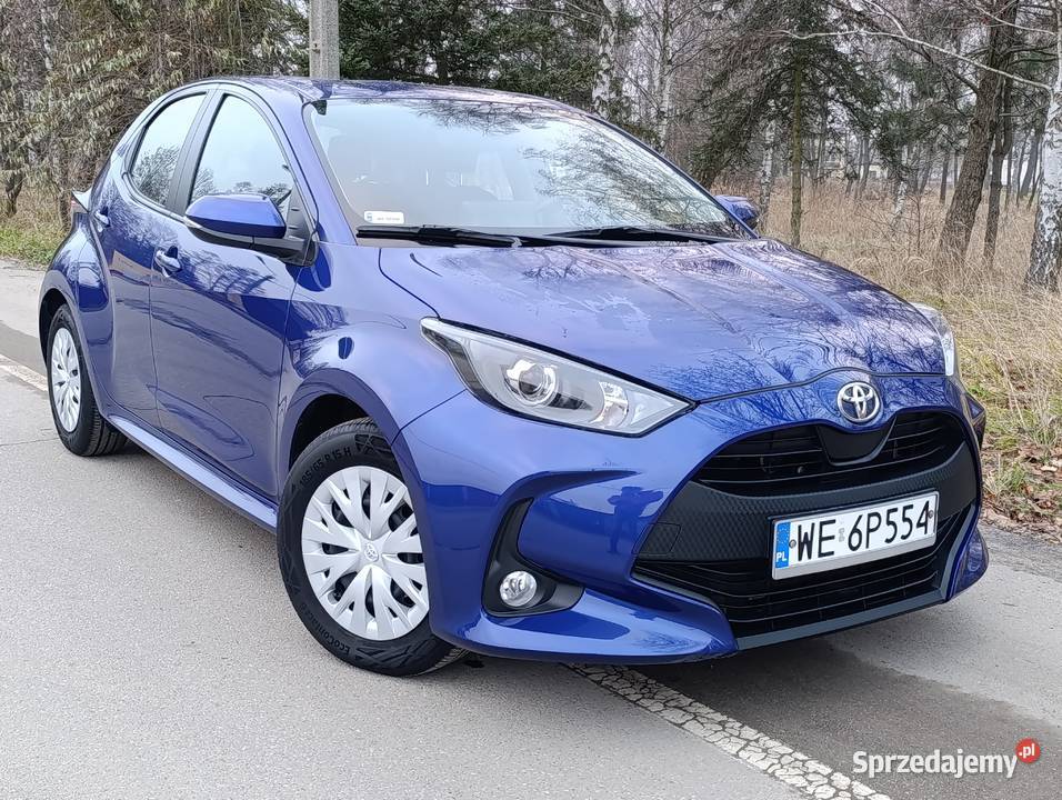 Toyota Yaris 15 Salon 2022 1 Wł Przebieg 53 elektrochrom. lusterko wst. Wolbrom