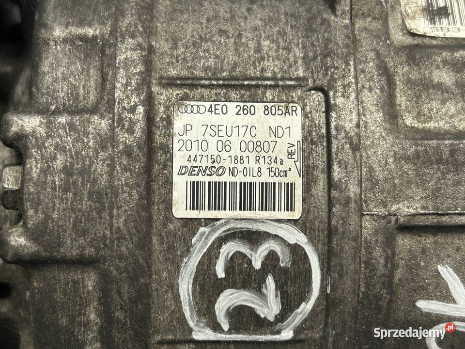 AUDI Q7 30 TFSI V6 24V CJT 272 sprężarka