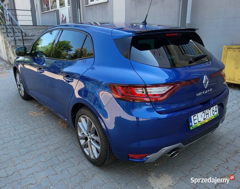 Sprzedam RENAULT MEGANE 4 GT Line Benzyna LPG Samochody osobowe Łódź