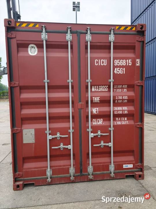 Kontener Morski Magazynowy 40HC nowy 12m