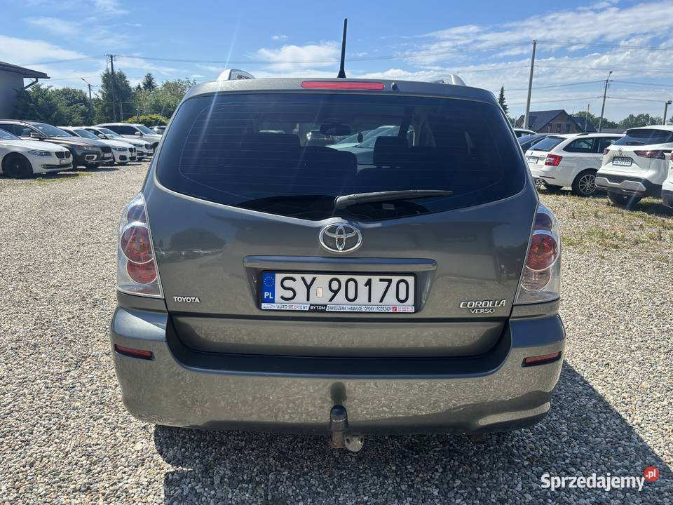 Toyota Corolla Verso Corolla Verso Motoryzacja Paniówki
