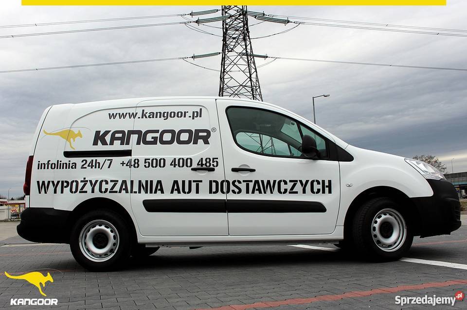 BEZPŁATNY wynajem vanów z OC sprawcy KANGOOR Kraków