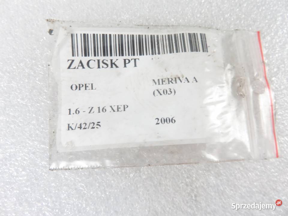 ZACISK PRAWY TYŁ OPEL MERIVA A 16 16V 105 Z 16