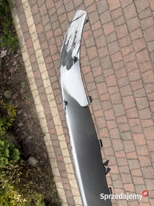 Dokładka spoiler w zderzak uszkodzona clio iv rs Karoseria wielkopolskie