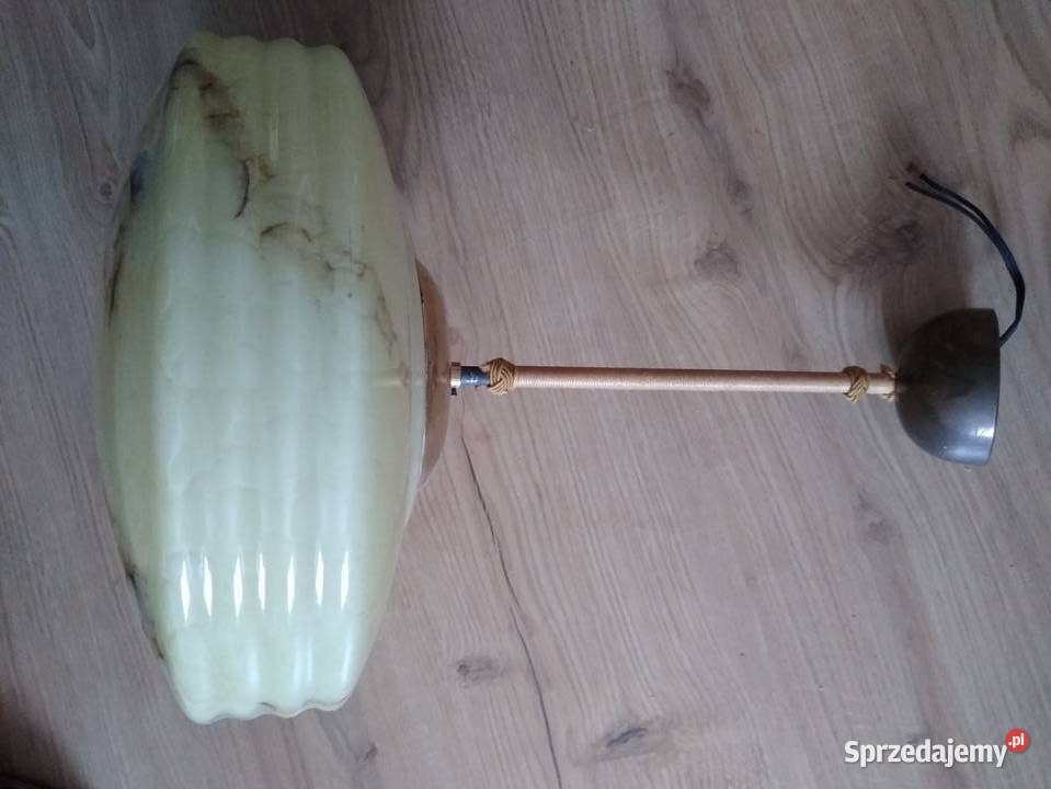 Lampa wisząca sufitowa antyk dolnośląskie Bolków