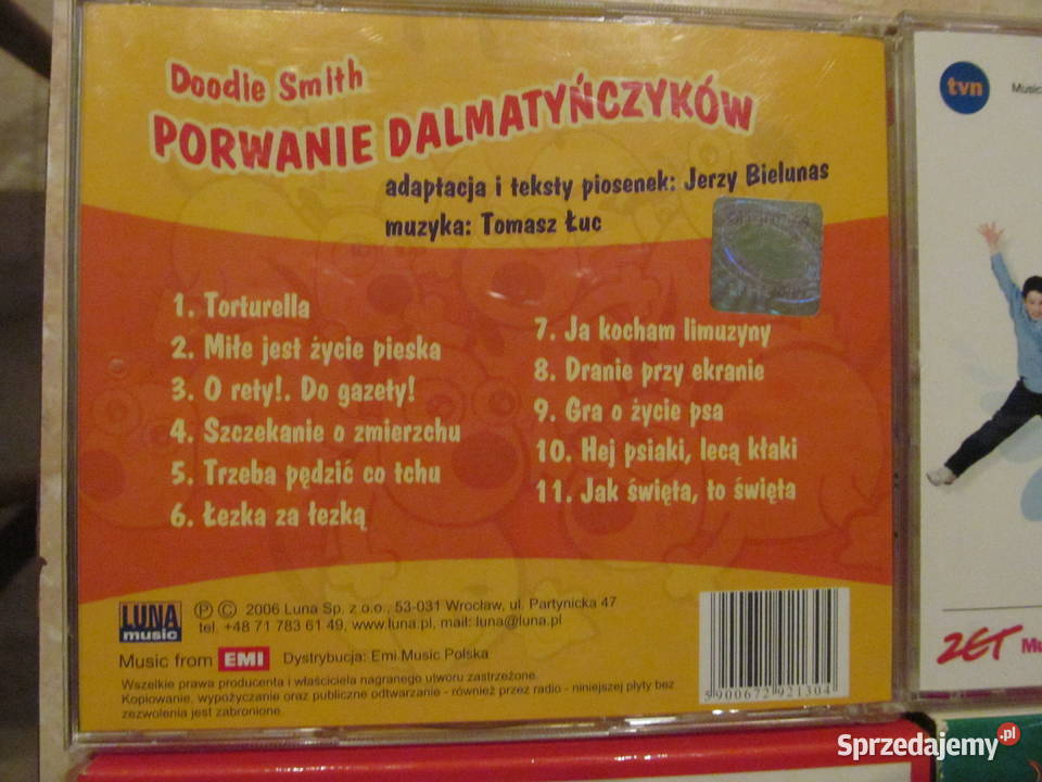 Bajki dzieci piosenki zestaw 6 płyt cd 1 Lublin sprzedam