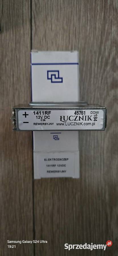 Elektrozaczep rewersyjny 12VDC Części i akcesoria pomorskie Starogard Gdański