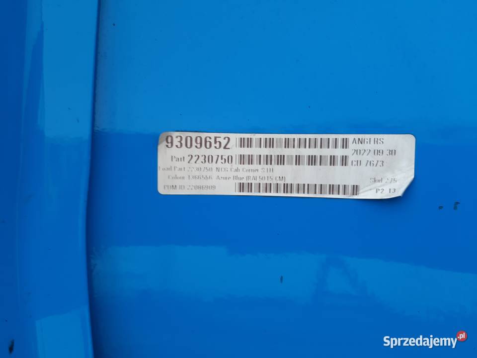 SCANIA R S POLIK NAROŻNIK KABINY OWIEWKA LEWA lubuskie