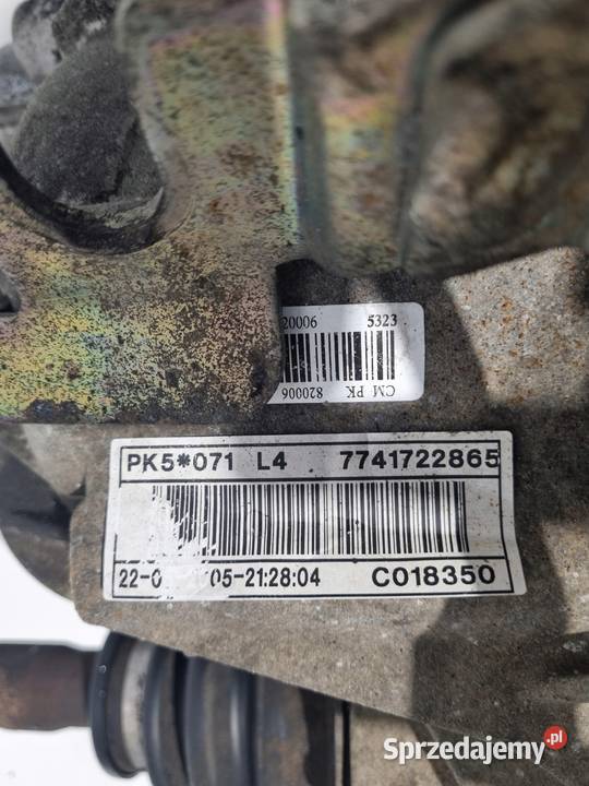 SKRZYNIA BIEGÓW Renault Master II Opel Movano 25 Chełm