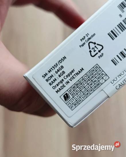 Samsung Galaxy M13 464GB pomarańczowy pudełko Zielona Góra