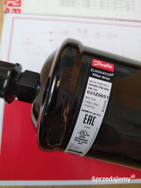 Hermetyczny filtr odwadniacz DANFOSS 023Z0051 Chojnice