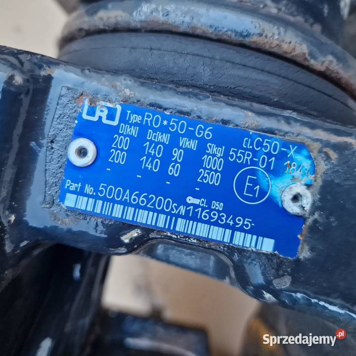 HAK HOLOWNICZY ZACZEP SPRZĘG ROCKINGER FI50 C50X Trzciel