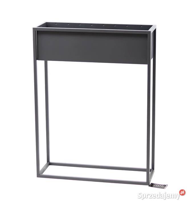 Kwietnik Metalowy Stojak Donica 80x60 skrzynka Sobienie-Jeziory