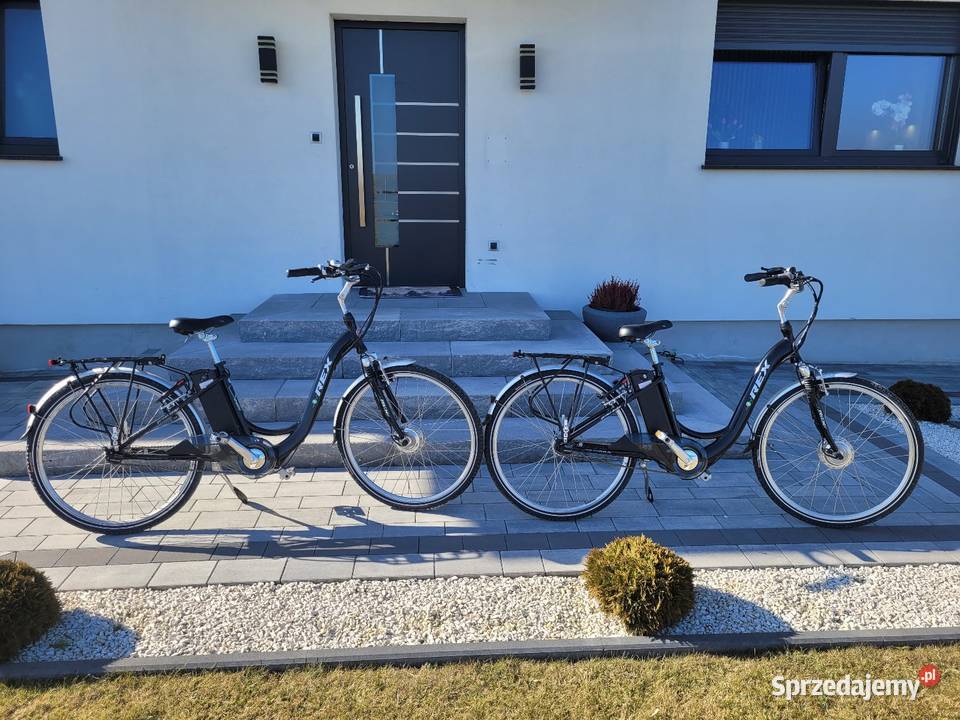 Rower elektryczny 28 niską ramą Rożniątów