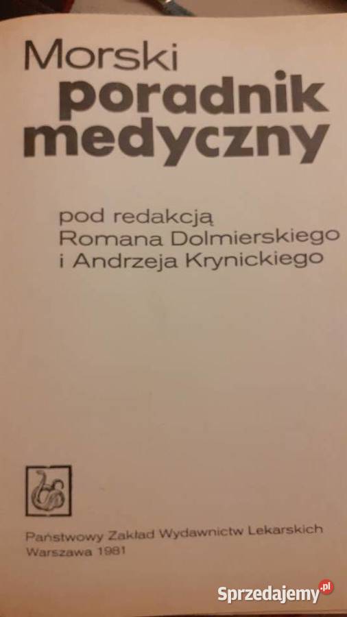 Morski poradnik medyczny zdrowie, pierwsza pomoc Szczecin