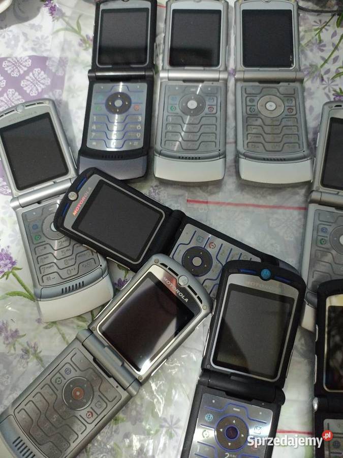 Motorola V3 Legnica 9 sztuk