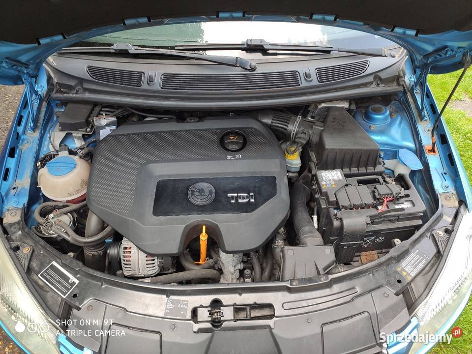 Skoda roomster 19 TDI półskóry świeze opłaty