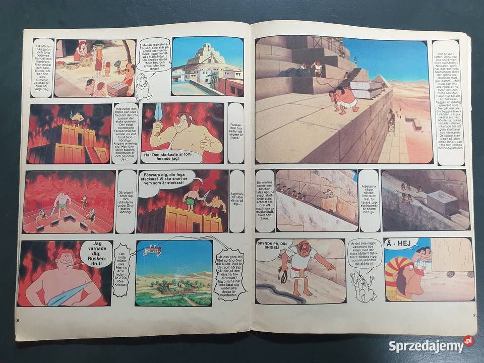 Było Sobie Życie komiks TV 1982 język norweski Rok wydania 1992 Komiksy Gdynia