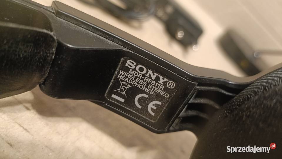 SONY Słuchawki Bezprzewodowe MDRRF811R z bazą i wielkopolskie sprzedam