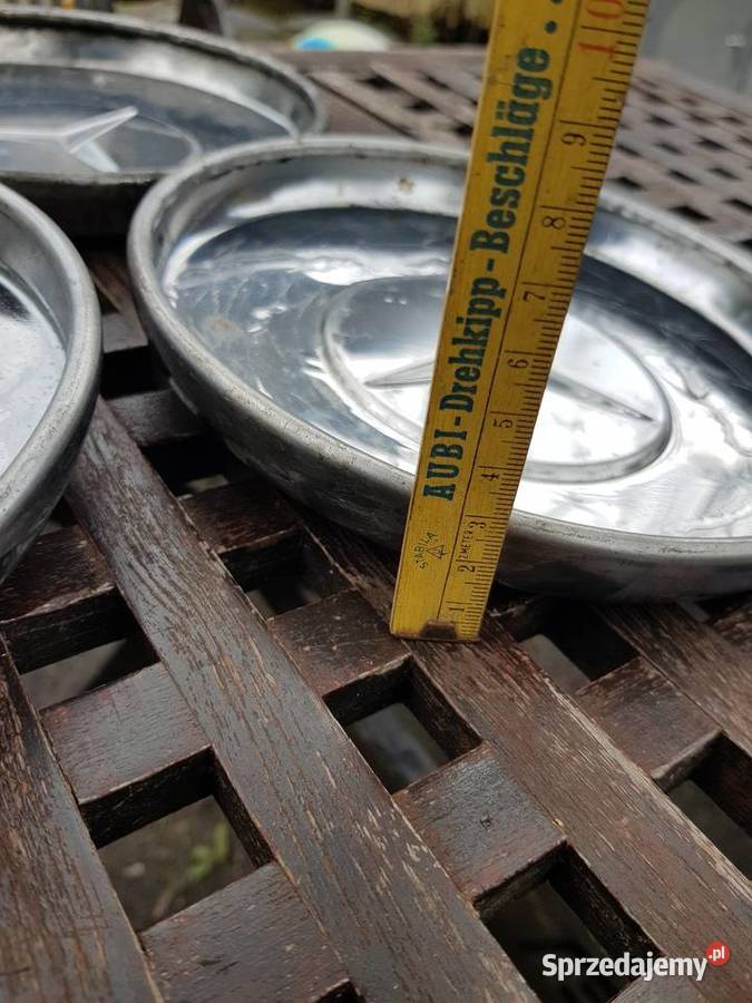 6 Kołpaki chrom stary zabytkowy MercedesOryginał zachodniopomorskie Barlinek