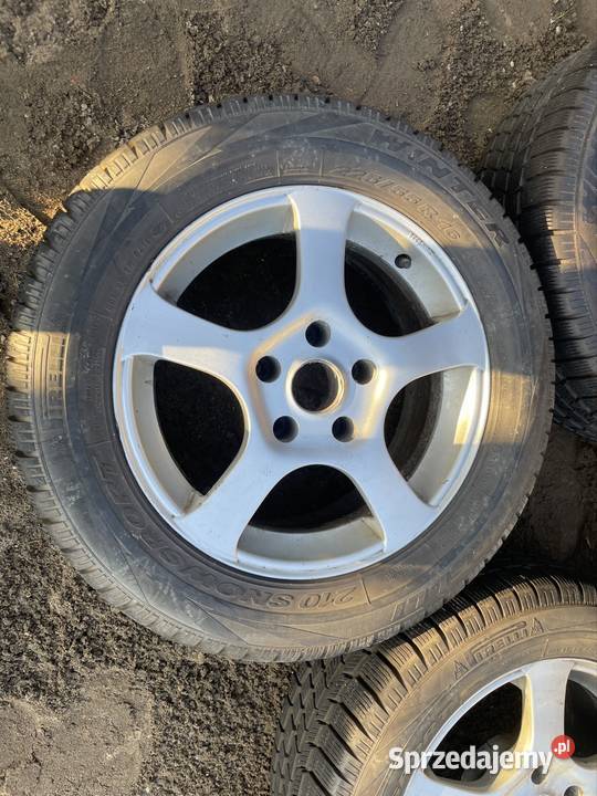 felga dotz KBA 45338 5x120 opony zimowe 22555 Stany