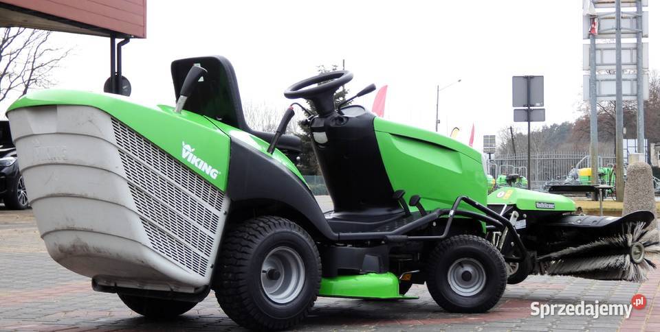 Traktorek kosiarka Viking T5 BS 2 Cylindry łódzkie Świnice Warckie
